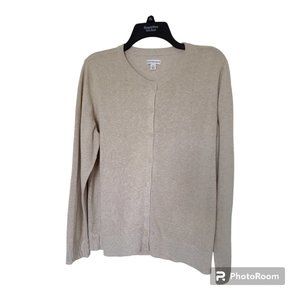 EUC 🌞 Croft & Barrow Metallic Cotton Cardigan